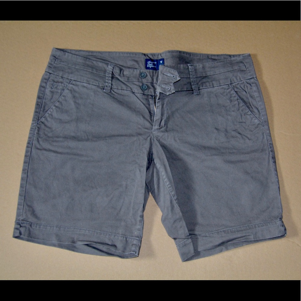 AE grey Bermuda shorts
